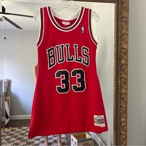 Vintage Chicago Bulls Dress Scottie Pippin Mitchell & Ness